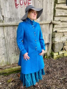 Avaleht sinine mantel